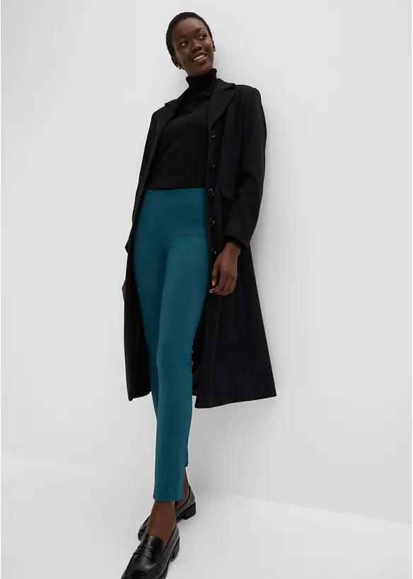 Pantaloni in bengalina elasticizzata, bonprix
