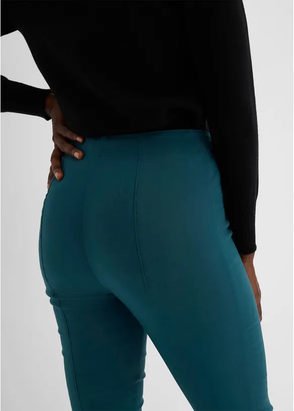 Pantaloni in bengalina elasticizzata, bonprix