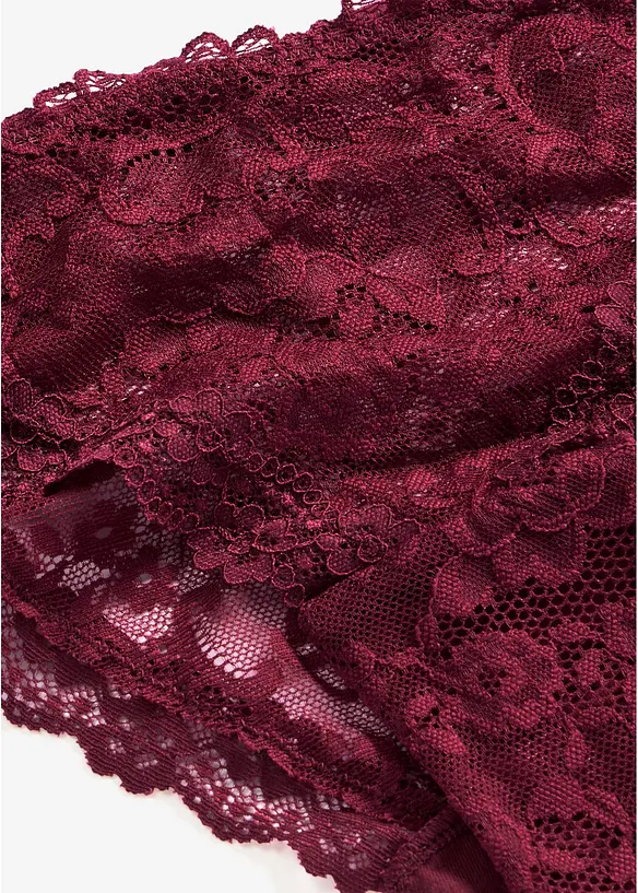 Mini slip in pizzo raffinato, bonprix