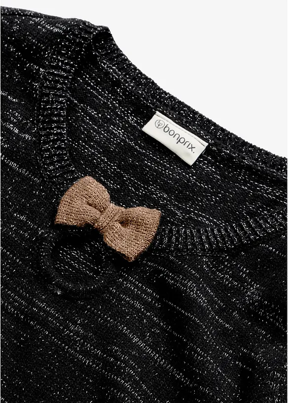 Maglione con fiocco, bonprix