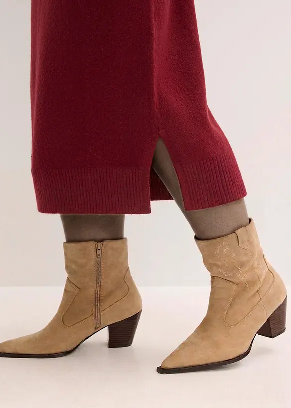 Abito midi oversize in maglia, bonprix