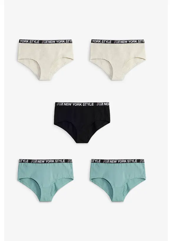 Panty (pacco da 5), bonprix