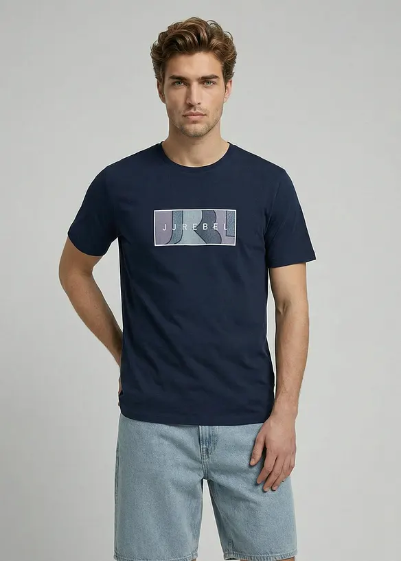 T-shirt JJ REBEL in puro cotone, JJ REBEL