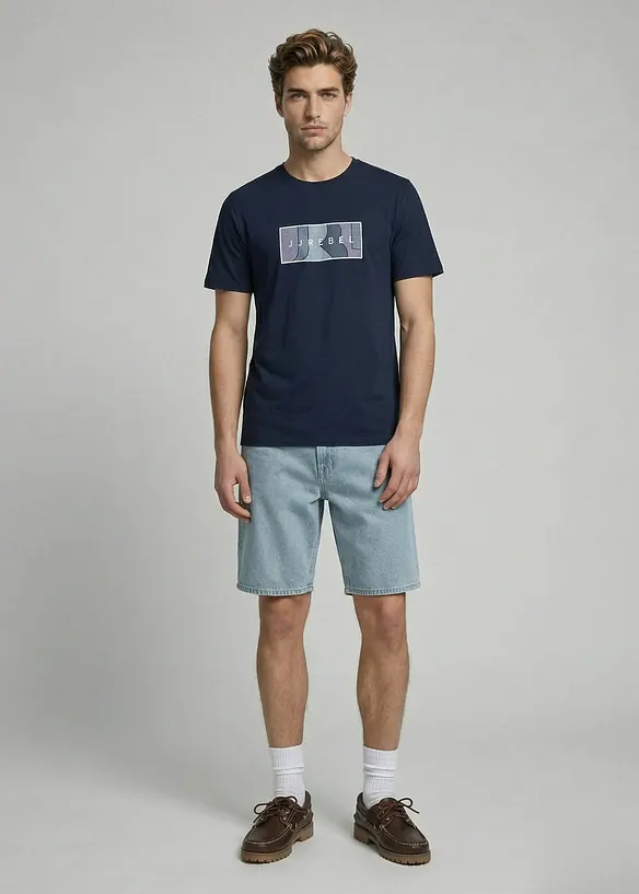 T-shirt JJ REBEL in puro cotone, JJ REBEL