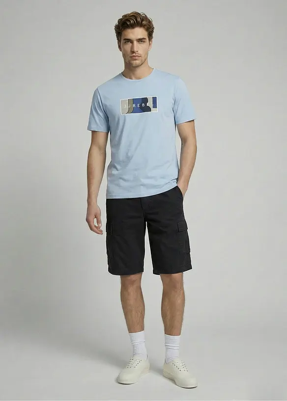 T-shirt JJ REBEL in puro cotone, JJ REBEL