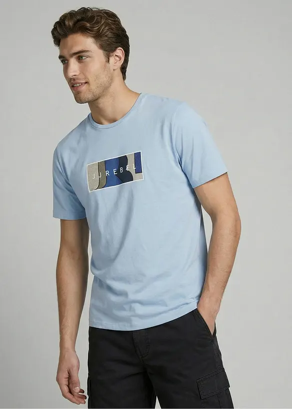 T-shirt JJ REBEL in puro cotone, JJ REBEL