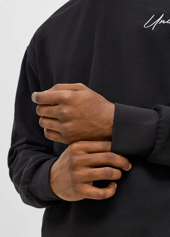 Felpa in puro cotone biologico, loose fit, bonprix
