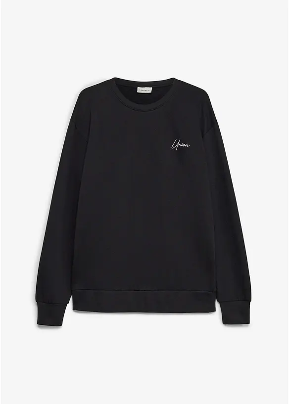 Felpa in puro cotone biologico, loose fit, bonprix