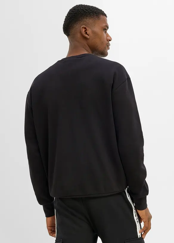 Felpa in puro cotone biologico, loose fit, bonprix