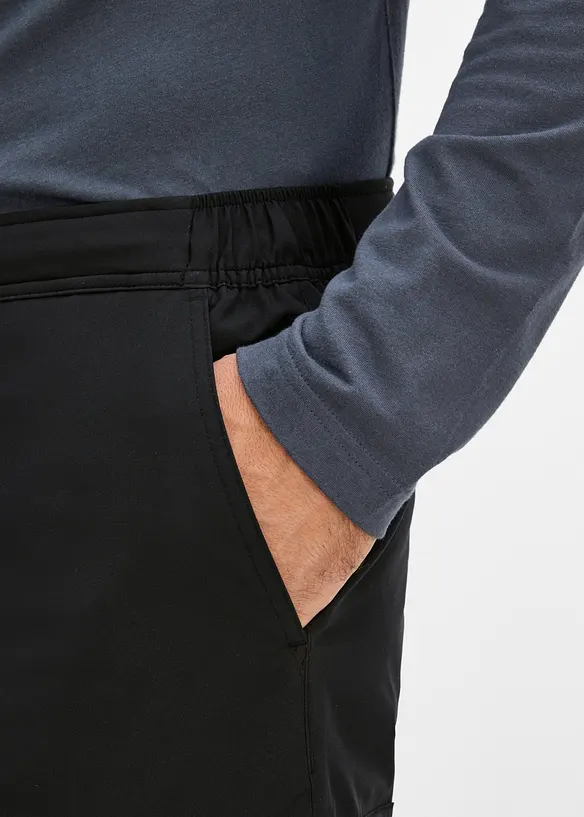 Pantaloni cargo funzionali con fodera calda, bonprix