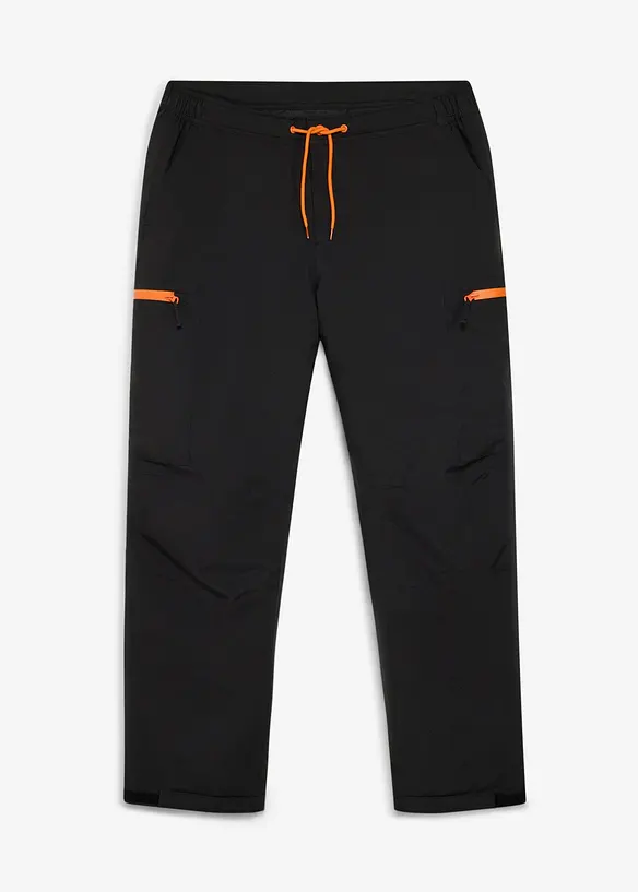 Pantaloni cargo funzionali con fodera calda, bonprix