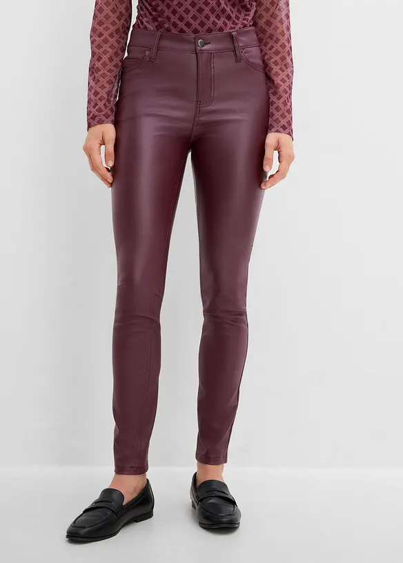 Pantaloni elasticizzati in misto viscosa, bonprix