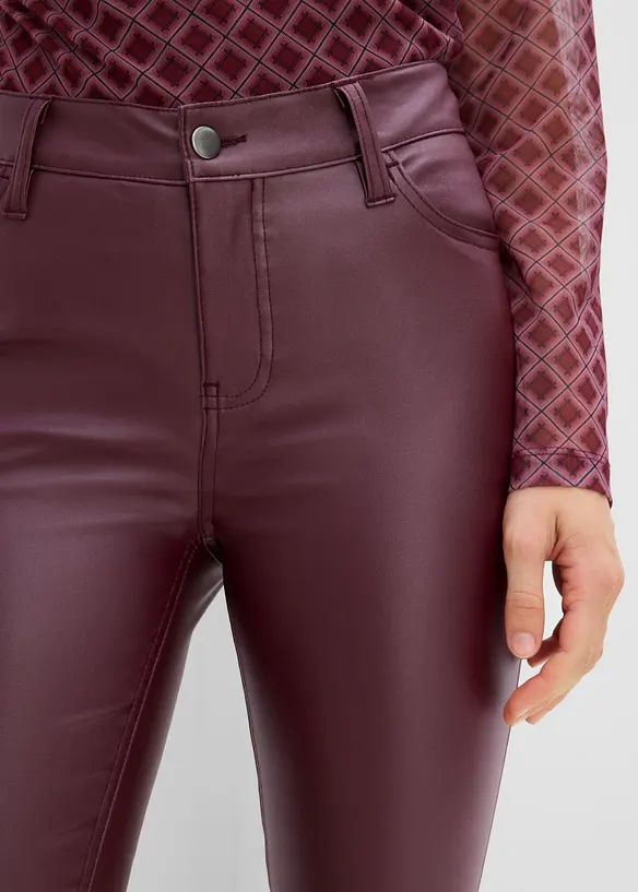 Pantaloni elasticizzati in misto viscosa, bonprix