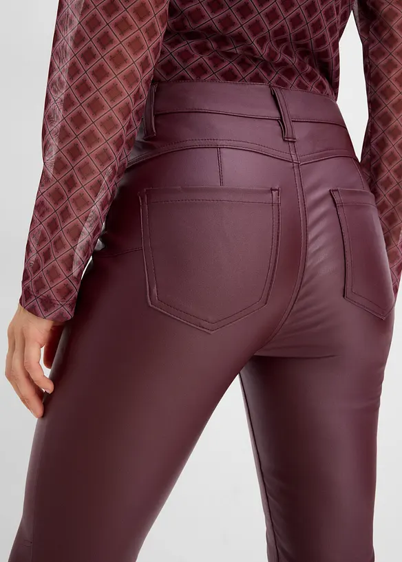 Pantaloni elasticizzati in misto viscosa, bonprix
