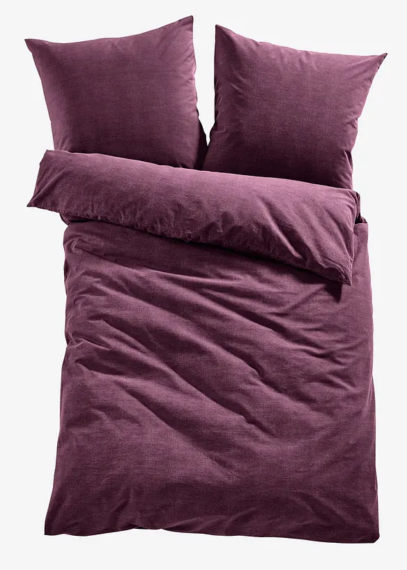 Biancheria da letto in linone effetto lino, bonprix