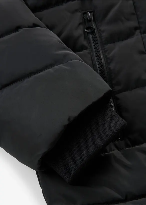 Giacca trapuntata leggera con cappuccio rimovibile, bonprix