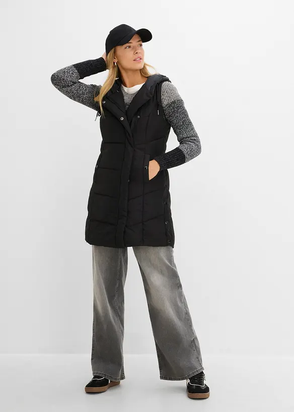 Gilet trapuntato in poliestere riciclato, bonprix