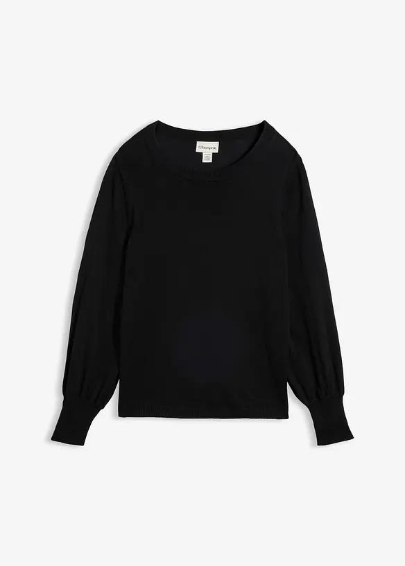 Maglione con maniche a palloncino, bonprix