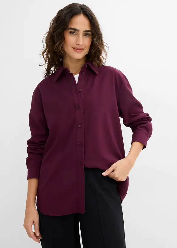 Camicia in misto viscosa, bonprix
