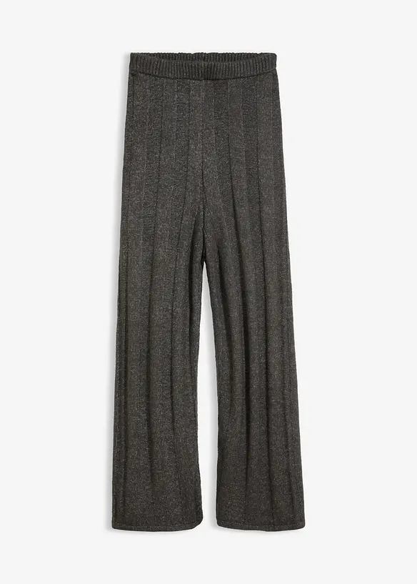 Pantaloni in maglia a coste, bonprix