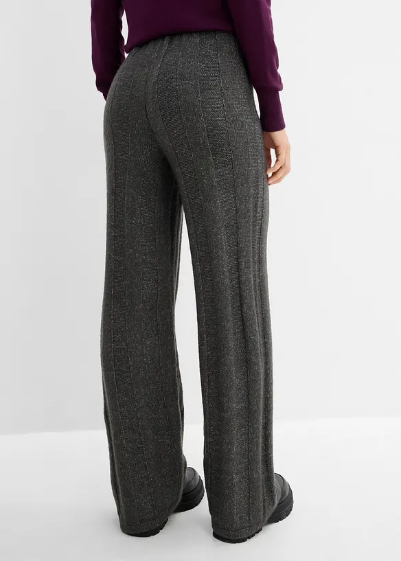 Pantaloni in maglia a coste, bonprix