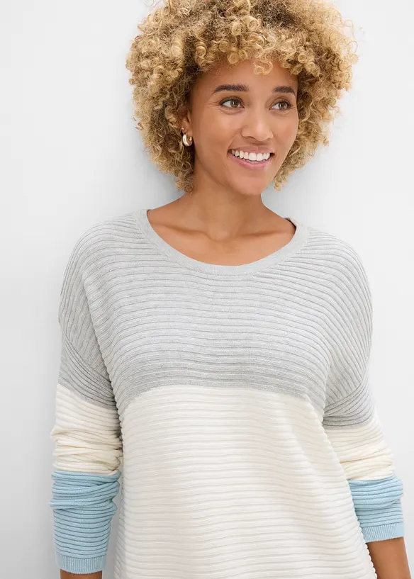 Maglione a coste, bonprix