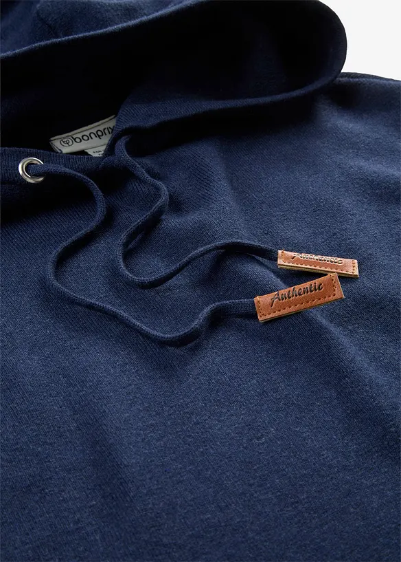 Gilet in maglia con cappuccio, bonprix