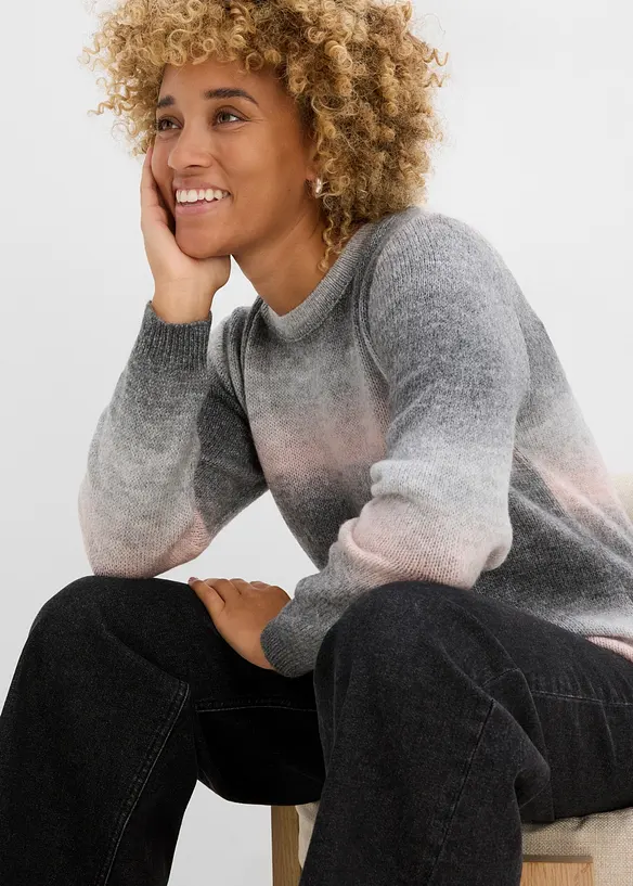 Maglione sfumato, bonprix