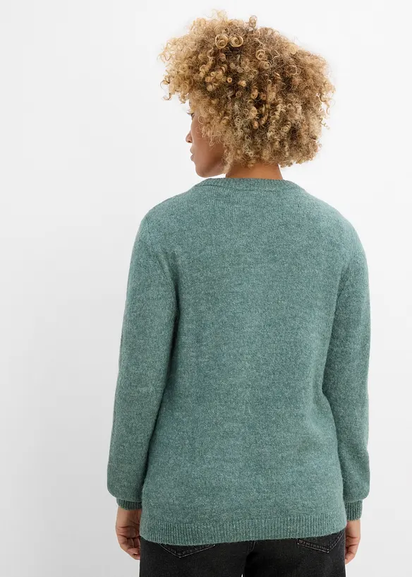 Maglione con maniche a palloncino, bonprix