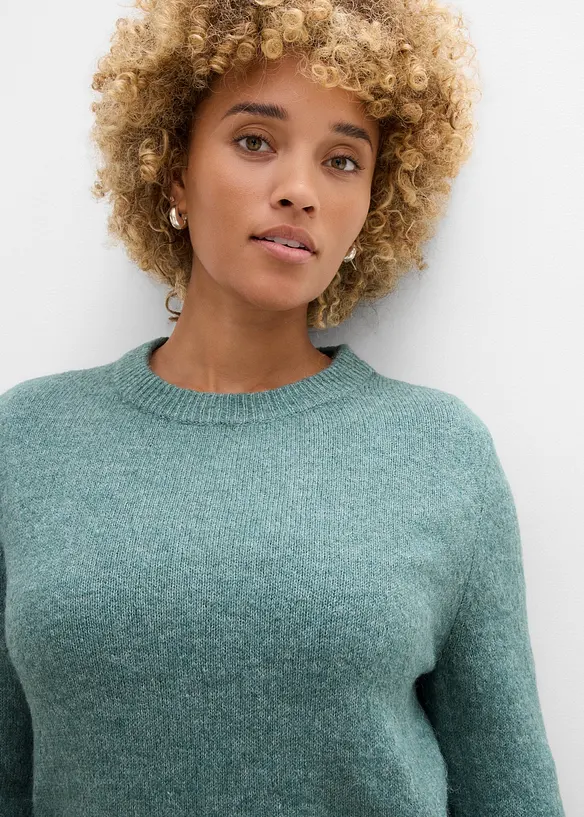 Maglione con maniche a palloncino, bonprix