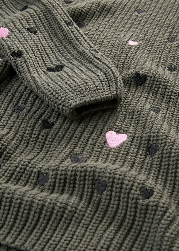 Maglione con ricamo, bonprix