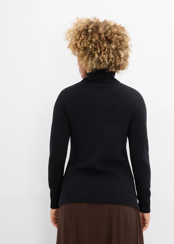Maglione a collo alto, bonprix