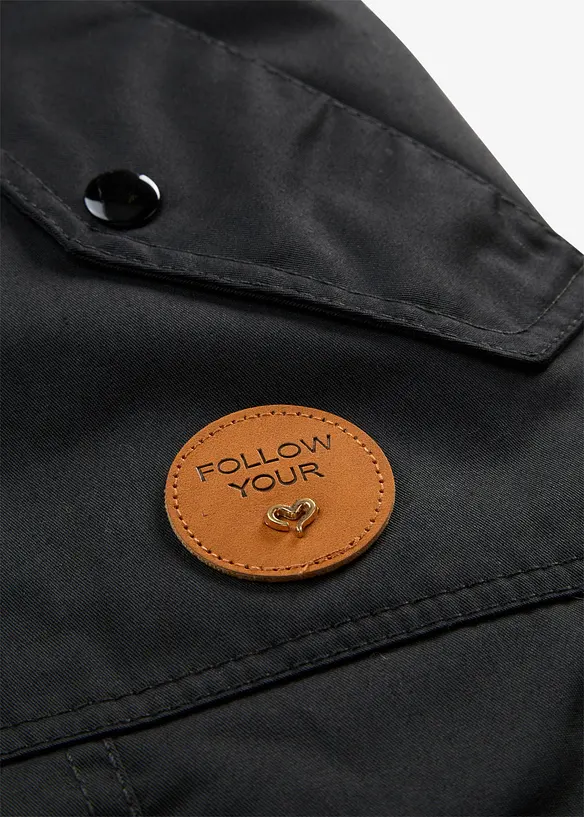 Parka imbottito con pelliccia sintetica, bonprix