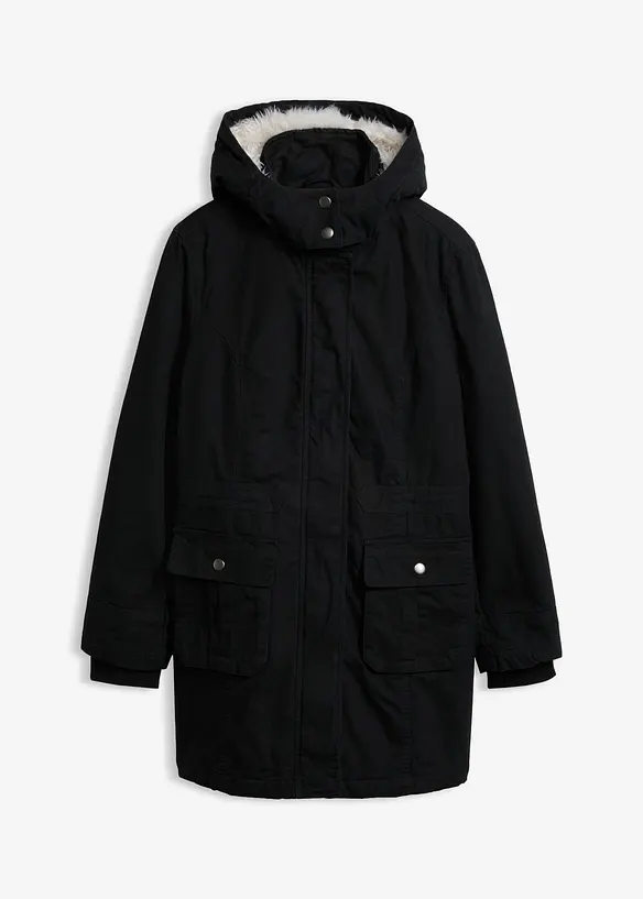 Parka in cotone imbottito, bonprix