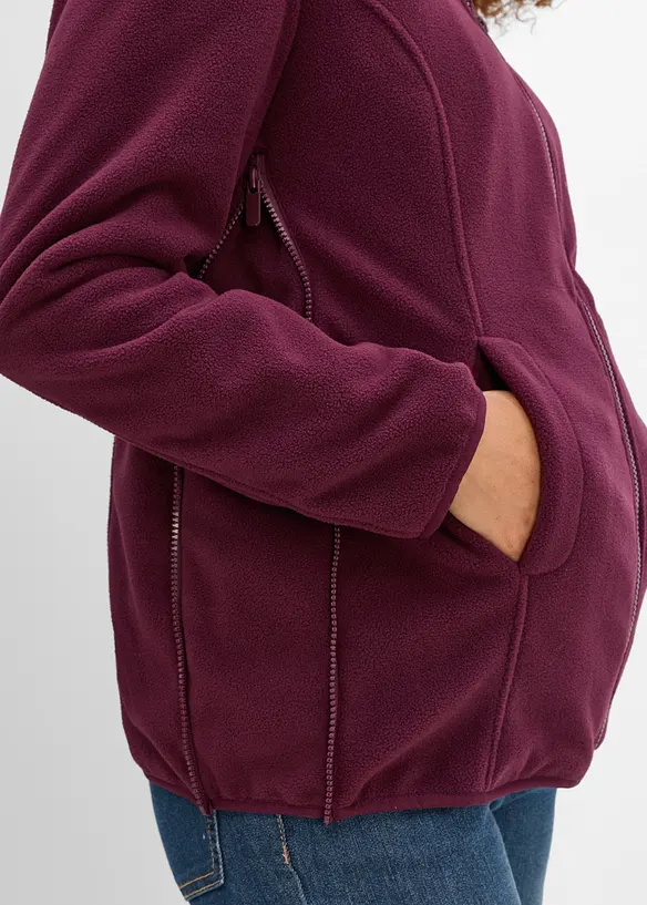 Giacca pr&eacute;maman 6 in 1 con inserto babywearing e giacca in pile staccabile, bonprix