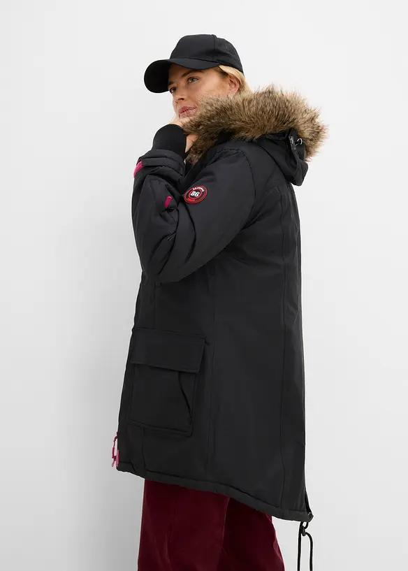 Parka tecnico imbottito impermeabile, bonprix
