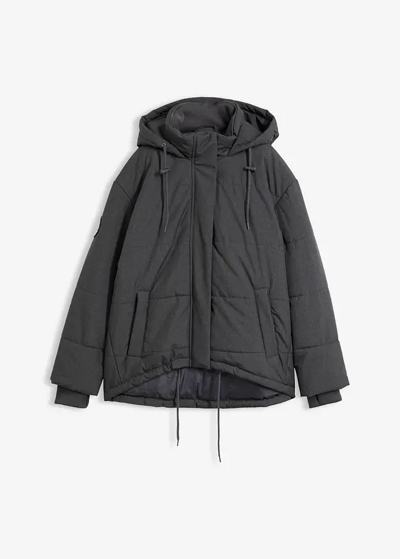 Giacca trapuntata outdoor idrorepellente, oversize, bonprix