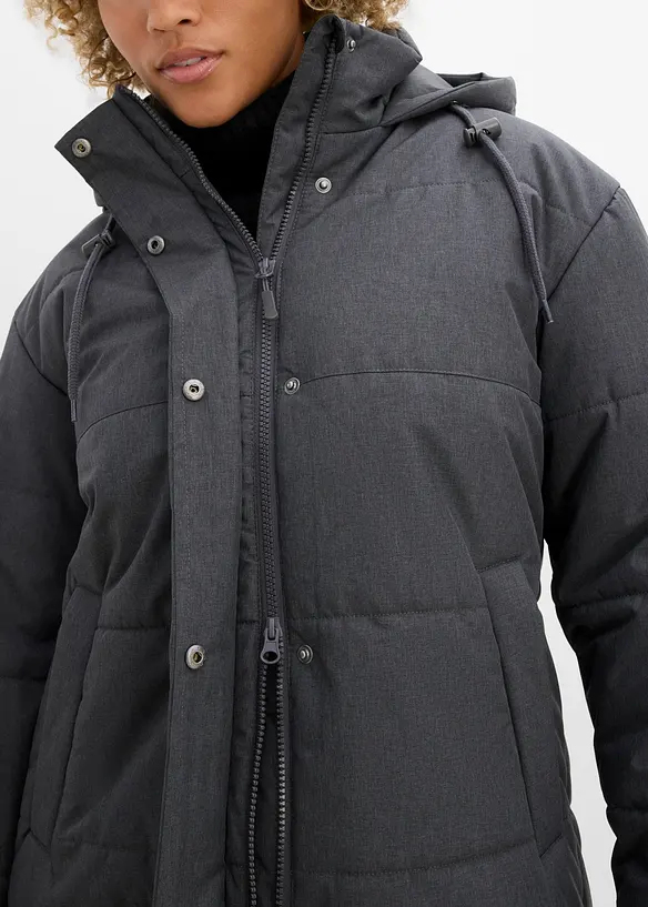 Giacca trapuntata outdoor idrorepellente, oversize, bonprix
