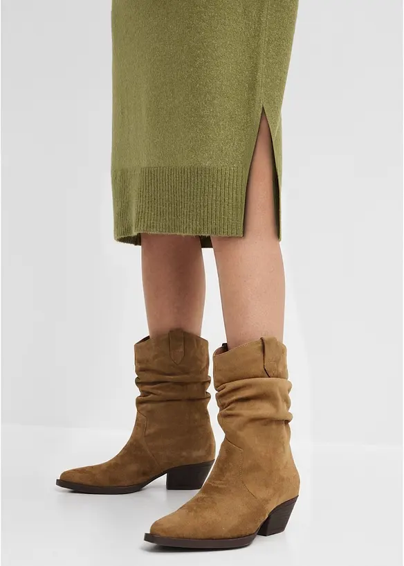 Abito midi oversize in maglia, bonprix