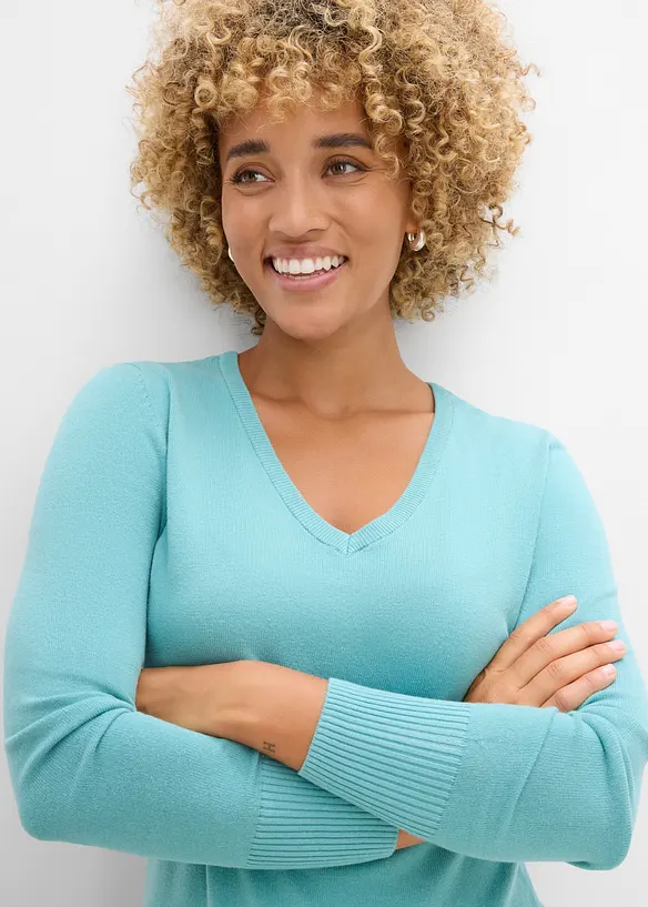 Maglione in filato fine, bonprix