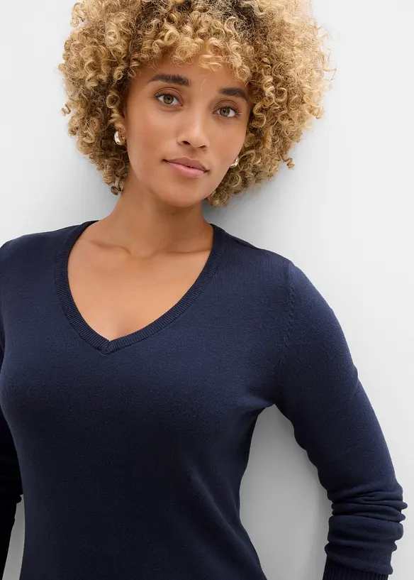 Maglione in filato fine, bonprix