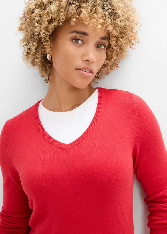 Maglione in filato fine, bonprix