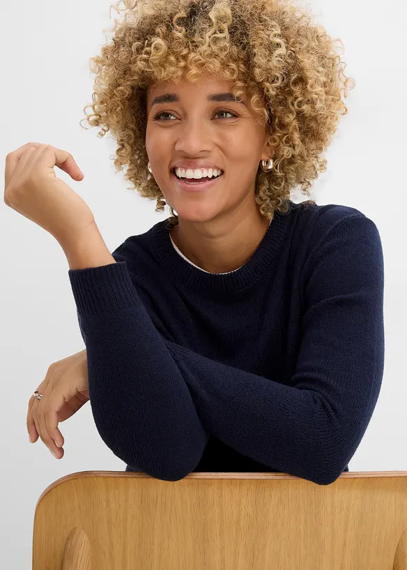 Maglione a girocollo, bonprix