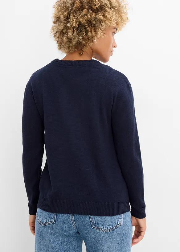 Maglione a girocollo, bonprix