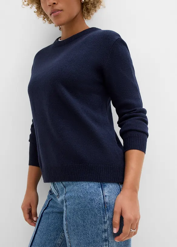 Maglione a girocollo, bonprix