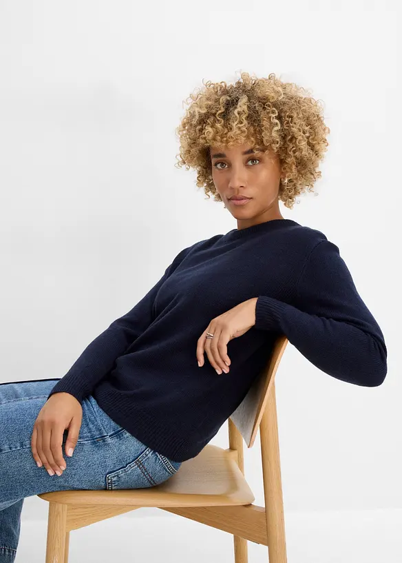 Maglione a girocollo, bonprix
