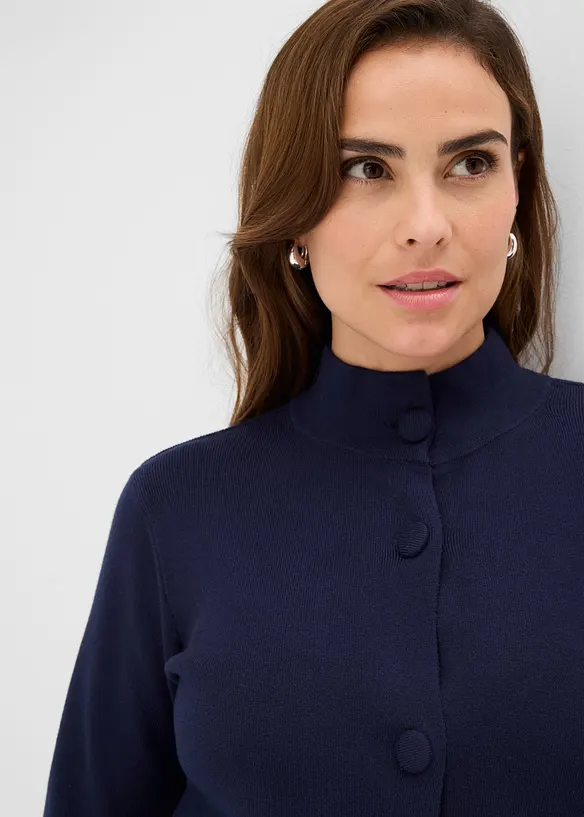 Cardigan con bordi sfrangiati, bonprix