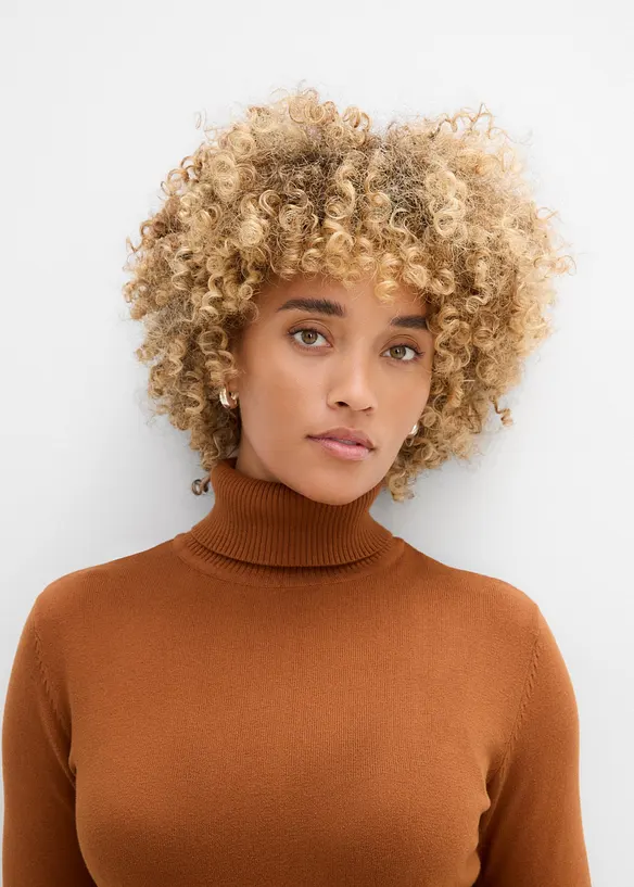 Maglia dolcevita a maniche corte, bonprix