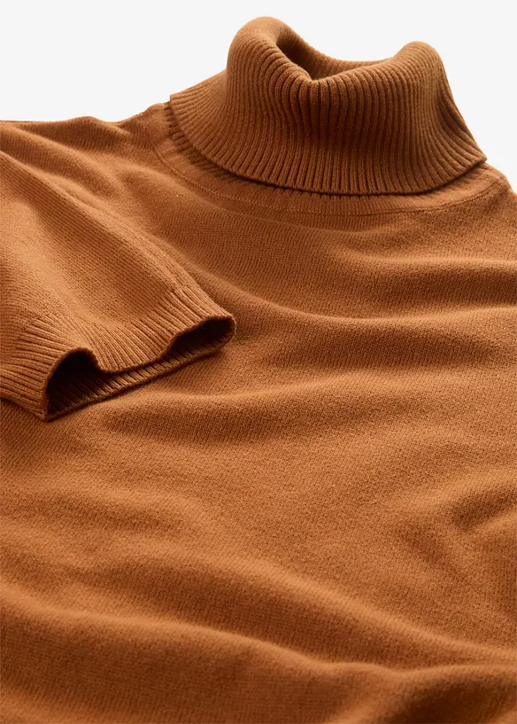 Maglia dolcevita a maniche corte, bonprix