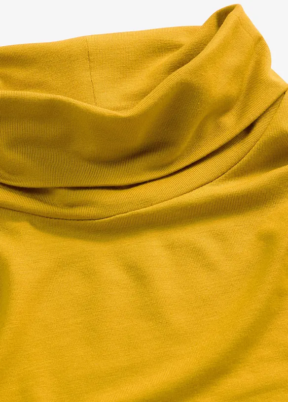 Maglia dolcevita con bottoni decorativi, bonprix